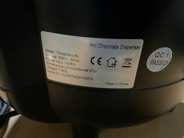 Saro chocofairy chocolademelk dispenser - afbeelding 9 van  9