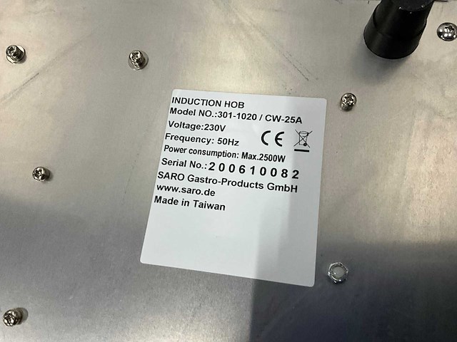 Saro cw 25-a inductie wok - afbeelding 9 van  9