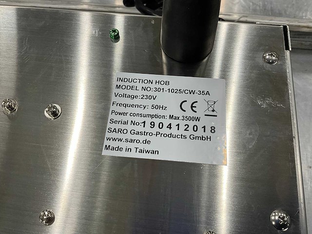 Saro cw 35-a inductie wok - afbeelding 8 van  8