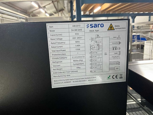 Saro da 388 gws dry age kast - afbeelding 3 van  11