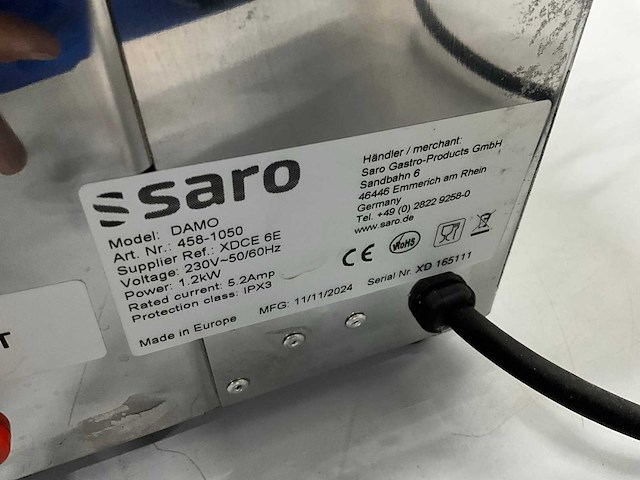 Saro dama eierkoker - afbeelding 6 van  6