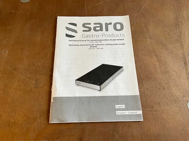 Saro denise inductie warmhoudplaat - afbeelding 6 van  8