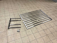 Saro dubbel rvs pannenrek - afbeelding 2 van  3