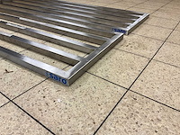 Saro dubbel rvs pannenrek - afbeelding 1 van  3