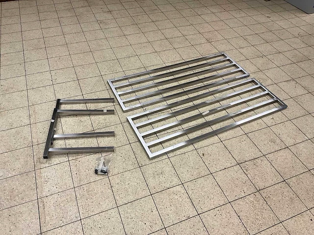 Saro dubbel rvs pannenrek - afbeelding 1 van  5