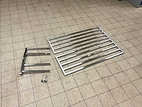 Saro dubbel rvs pannenrek - afbeelding 2 van  5