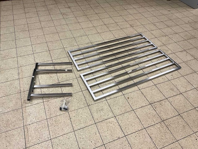 Saro dubbel rvs pannenrek - afbeelding 1 van  5