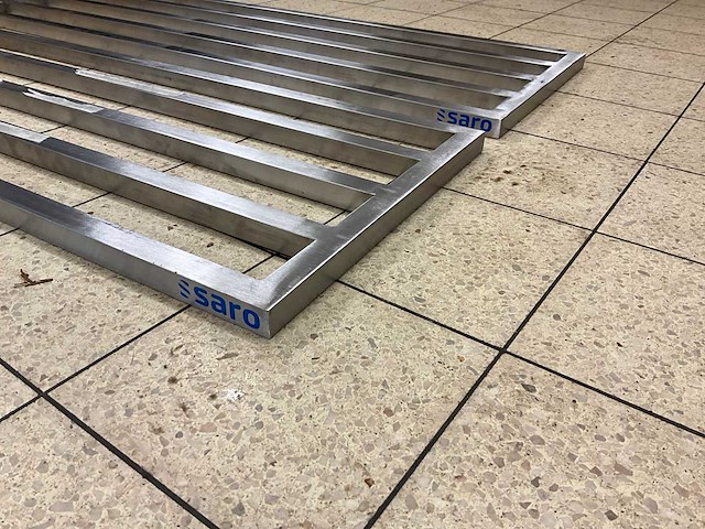 Saro dubbel rvs pannenrek - afbeelding 5 van  5