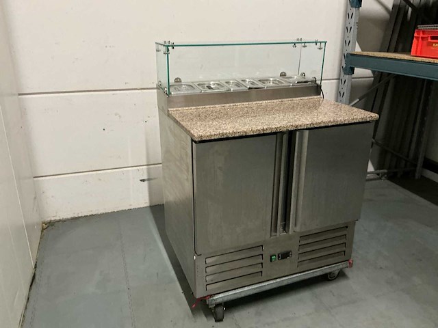 Saro e-g-ps200g pizza koel werkbank - afbeelding 2 van  6