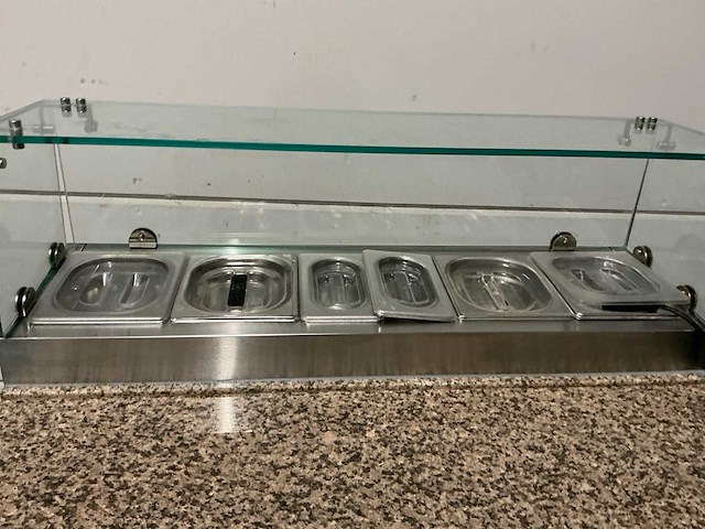 Saro e-g-ps200g pizza koel werkbank - afbeelding 4 van  6