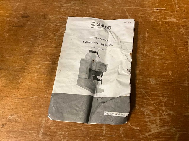 Saro eco koffiemachine - afbeelding 3 van  4