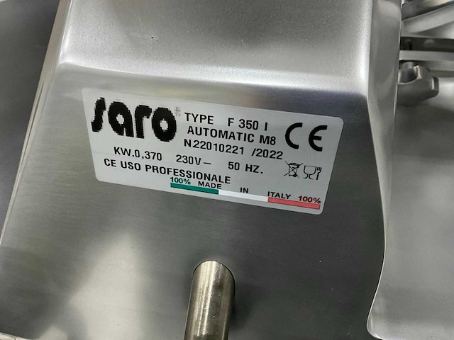 Saro f 350 i automatische snijmachine - afbeelding 7 van  7