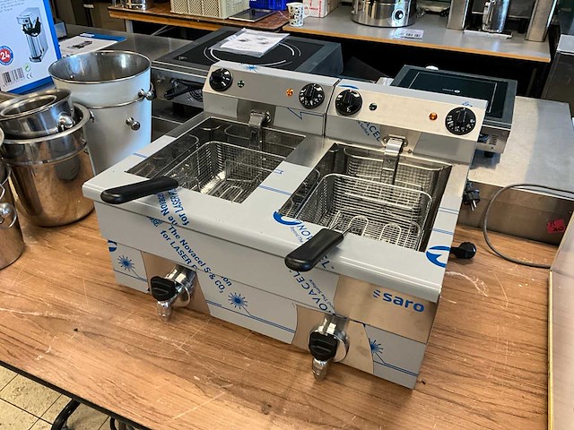 Saro fe 102 dubbele friteuse - afbeelding 2 van  9