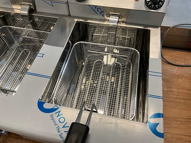 Saro fe 102 dubbele friteuse - afbeelding 3 van  9