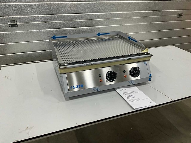 Saro fry top gh 610 r bakplaat - afbeelding 1 van  9