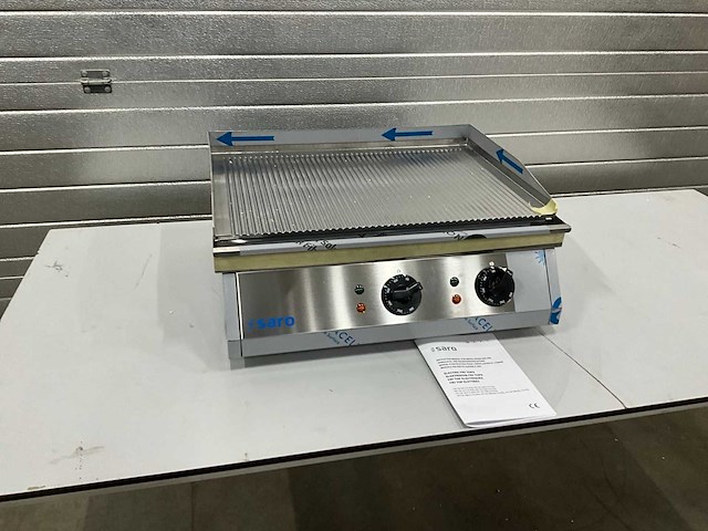 Saro fry top gh 610 r bakplaat - afbeelding 2 van  9