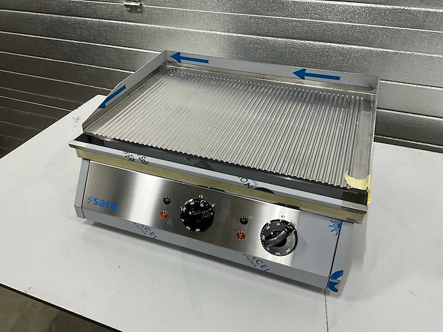 Saro fry top gh 610 r bakplaat - afbeelding 3 van  9