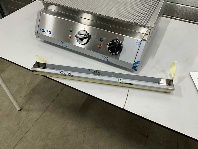 Saro fry top gh 610 r bakplaat - afbeelding 4 van  9