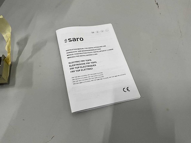 Saro fry top gh 610 r bakplaat - afbeelding 5 van  9