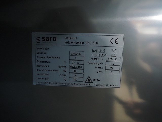Saro gastro-products gmbh - afbeelding 7 van  8