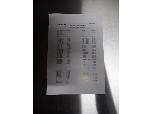 Saro gastro-products gmbh - afbeelding 3 van  11