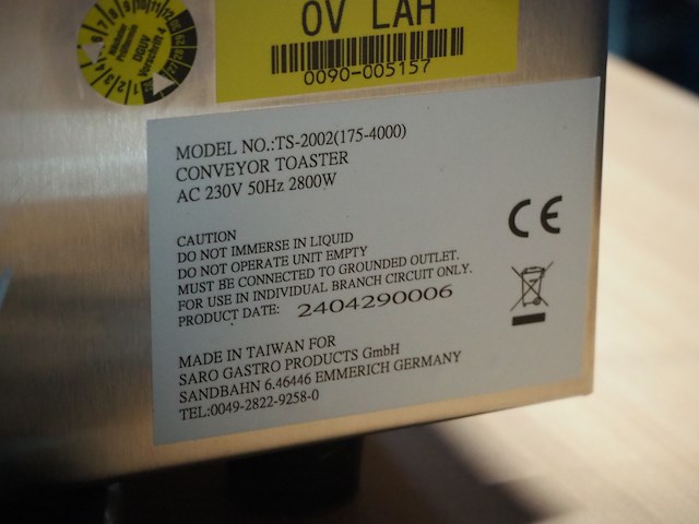 Saro gastro-products gmbh - afbeelding 6 van  7