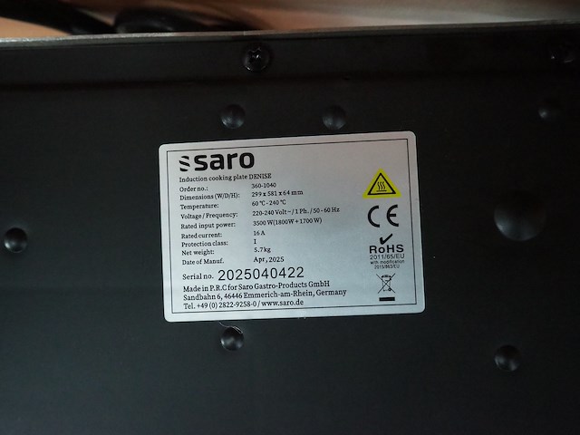 Saro gastro-products gmbh - afbeelding 4 van  4