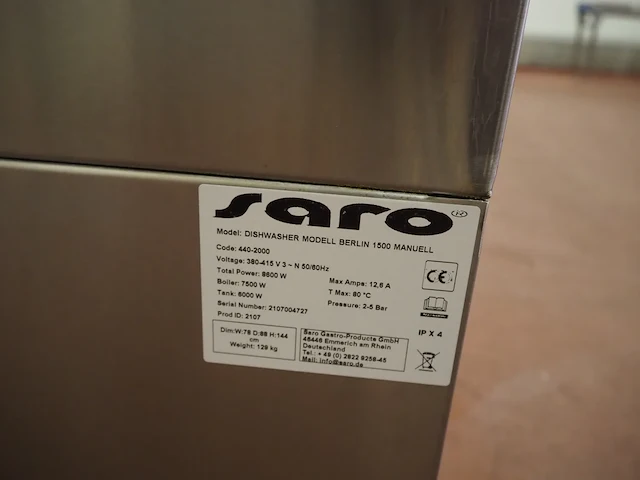 Saro gastro-products gmbh - afbeelding 9 van  9