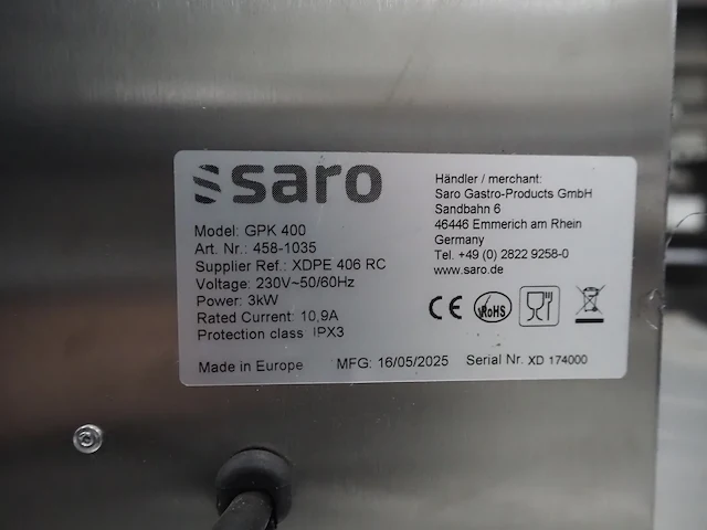 Saro gastro-products gmbh - afbeelding 5 van  6