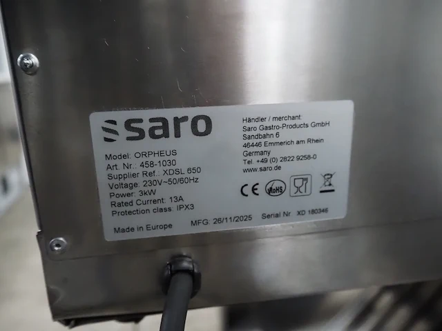 Saro gastro-products gmbh - afbeelding 5 van  6