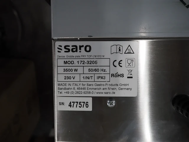 Saro gastro-products gmbh - afbeelding 5 van  5