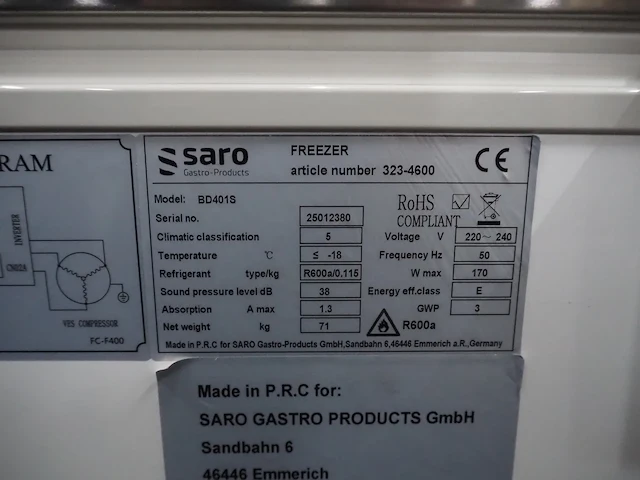 Saro gastro-products gmbh - afbeelding 8 van  9
