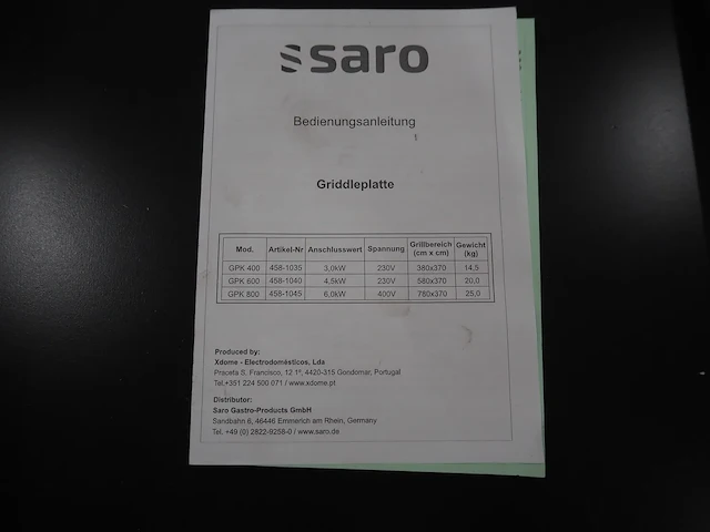 Saro gastro-products gmbh - afbeelding 6 van  6