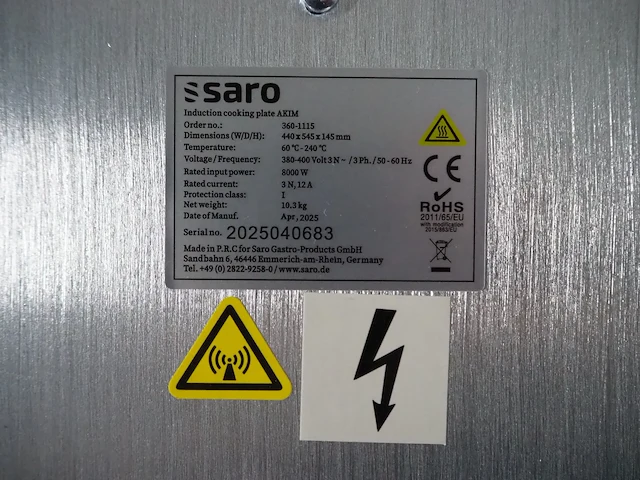 Saro gastro-products gmbh - afbeelding 7 van  7