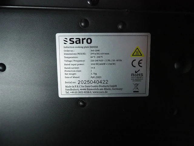 Saro gastro-products gmbh - afbeelding 4 van  4