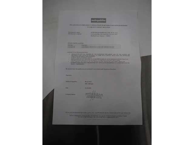 Saro gastro-products gmbh - afbeelding 2 van  11