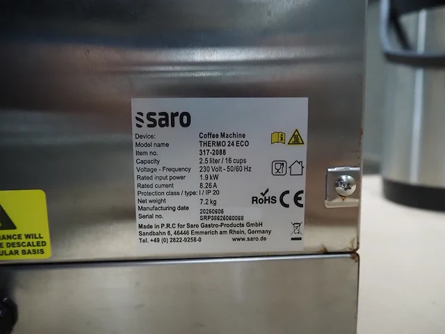 Saro gastro-products gmbh - afbeelding 2 van  10
