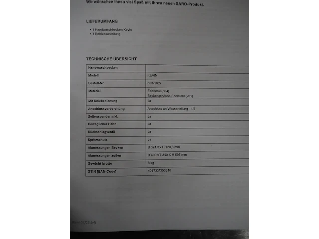Saro gastro-products gmbh - afbeelding 2 van  10
