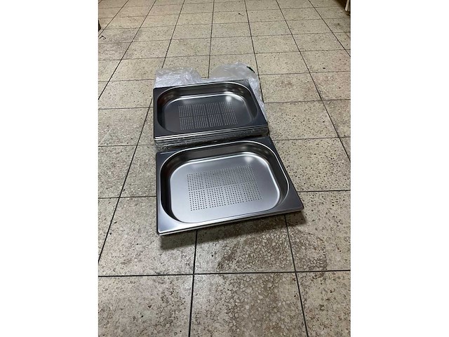 Saro geperforeerde 1/2 gn bakken (6x) - afbeelding 2 van  5