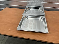 Saro geperforeerde 2/3 gn bakken (3x) - afbeelding 1 van  5