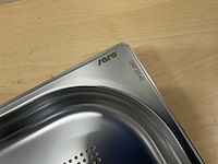 Saro geperforeerde 2/3 gn bakken (5x) - afbeelding 4 van  4