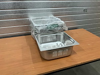 Saro geperforeerde 2/3 gn bakken (6x) - afbeelding 1 van  5