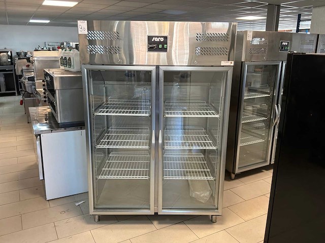 Saro gn 1200 tng koelkast met glasdeuren - afbeelding 1 van  3