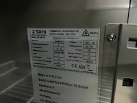 Saro gn 350tn rvs koelkast - afbeelding 4 van  9