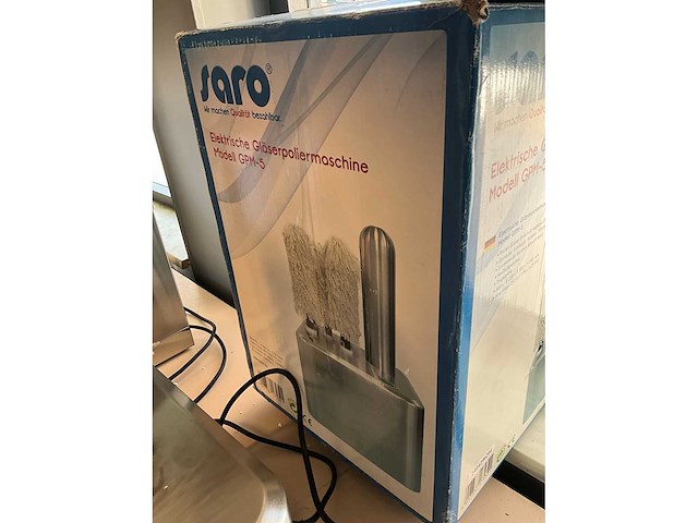 Saro gpm 5 glas poleermachine - afbeelding 5 van  7