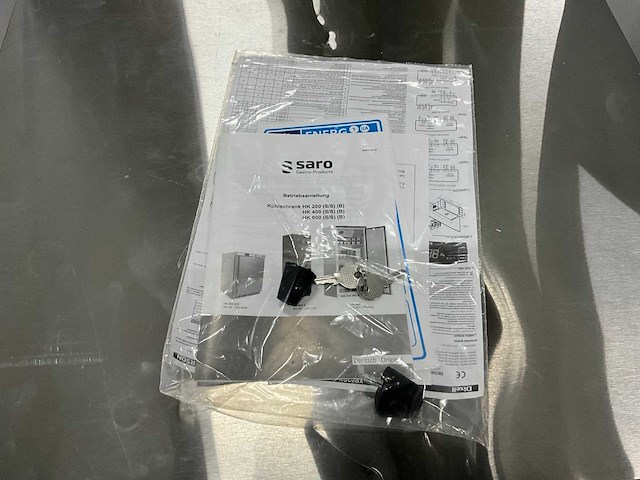 Saro hk 200 s/s pro rvs koelkast - afbeelding 7 van  9