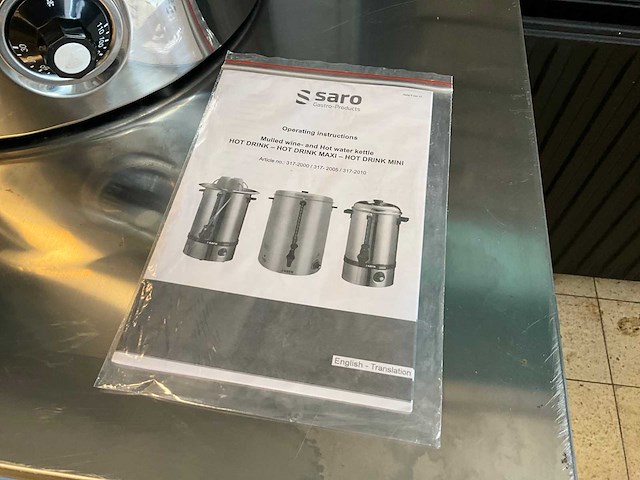 Saro hot drink maxi warmwater ketel - afbeelding 4 van  6