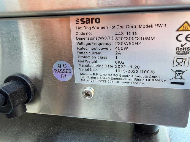 Saro hw1 worst warmtepot - afbeelding 4 van  4