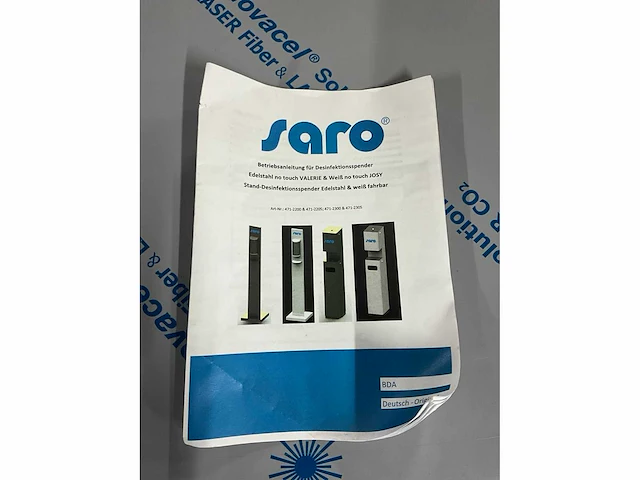 Saro josy desinfectie zuilen (4x) - afbeelding 6 van  6