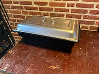 Saro lorena elektrische 1/1 gn chaving dish - afbeelding 1 van  4